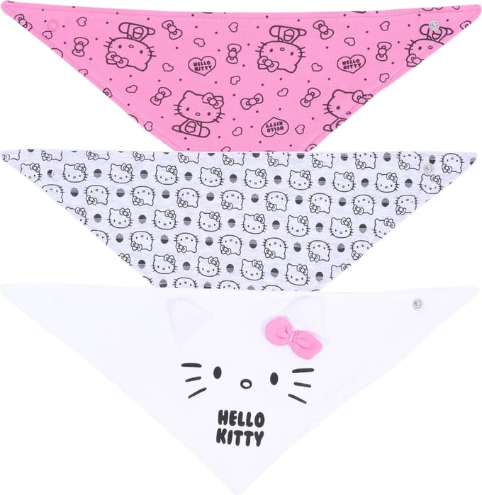 3x Hello Kitty slabbetje
