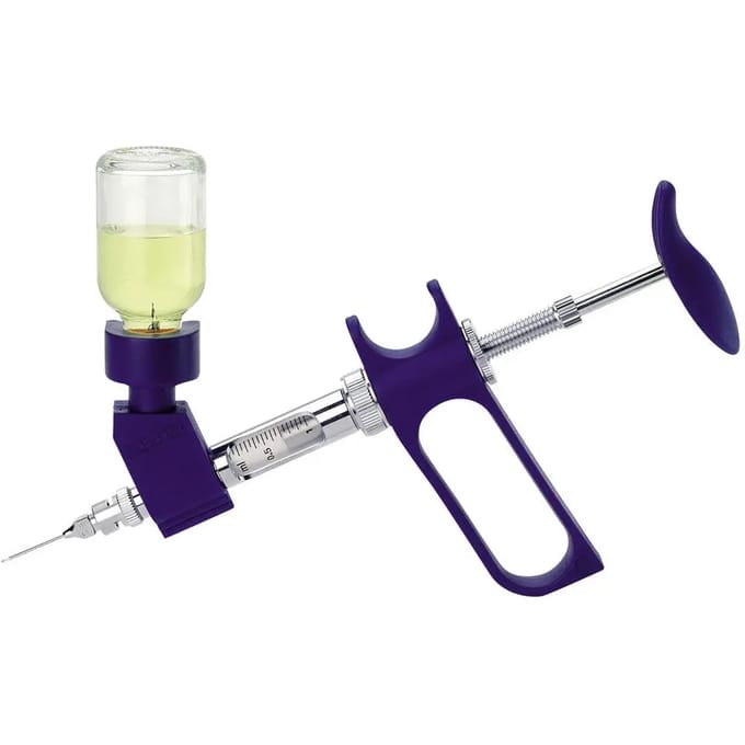 Automatische spuit met injectieflaconhouder Socorex