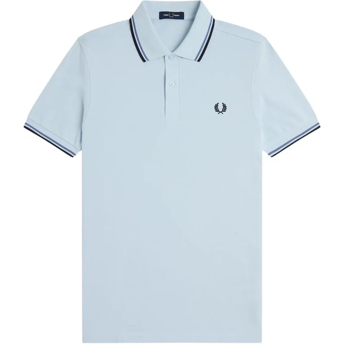 Poloshirt met dubbele band Fred Perry
