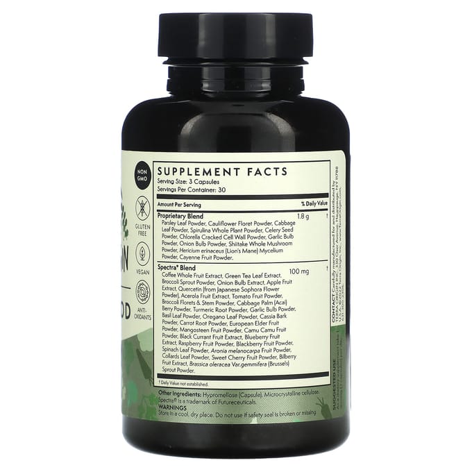 Terra Origin, Superaliment Végétarien, 90 Capsules