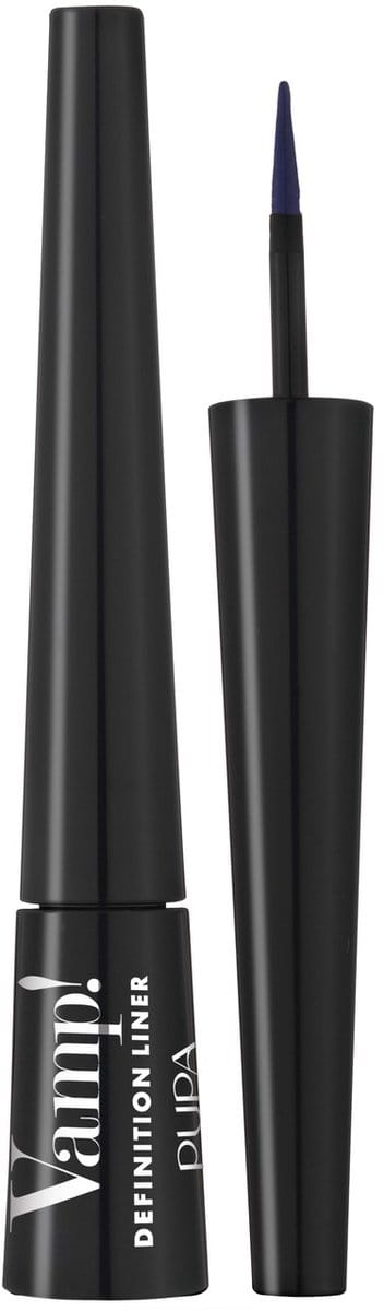 PUPA Vamp! Definition Eyeliner 300 Deep Blue Matt_#2A3F78