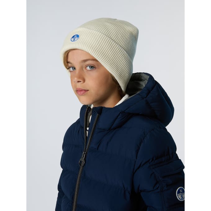 North Sails Muts Geribbeld met logopatch