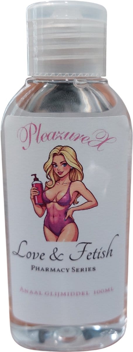 PleazureX - Pharmacy Series - Anale glijmiddel - 100ml - intiem - hulpmiddel - drogist - reis glijmiddel