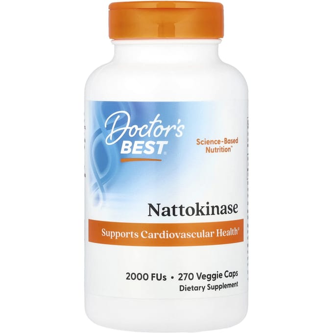 Doctor'S Best, Nattokinase, 2.000 Fu, Vegetarische Capsules 270