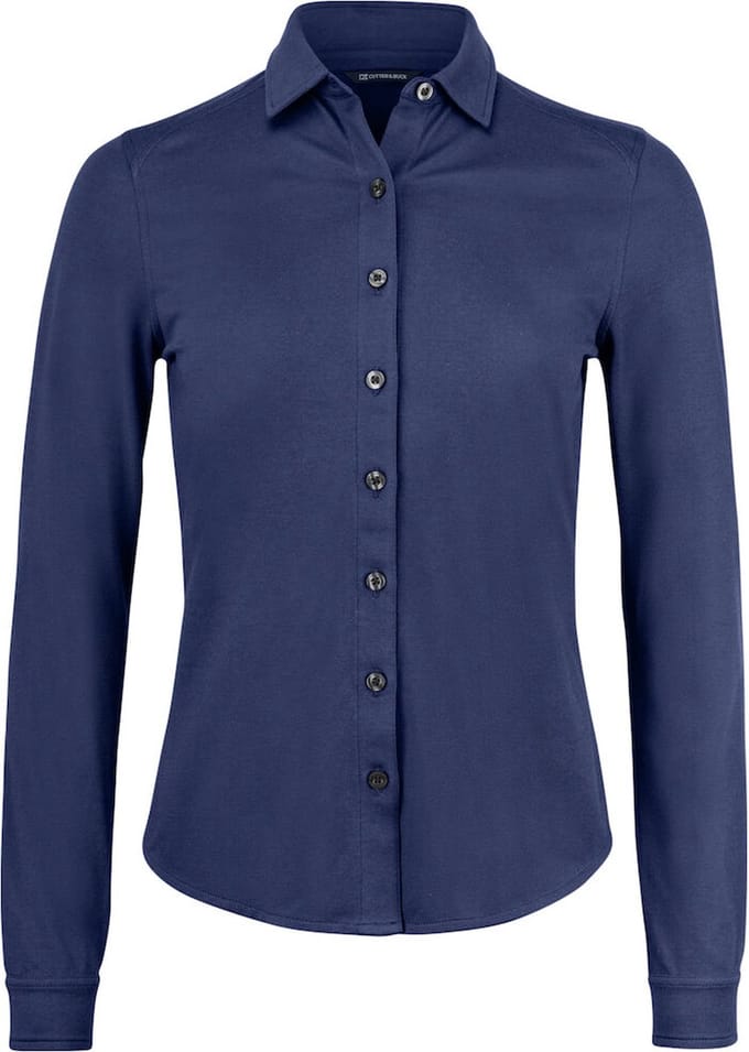 Cutter & Buck Advantage Shirt Dames 352411 - Dark Navy - 36/S
