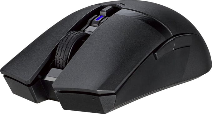 Asus TUF Gaming M4 WL Gaming-muis Radiografisch, Bluetooth Optisch Zwart 6 Toetsen 12000 dpi