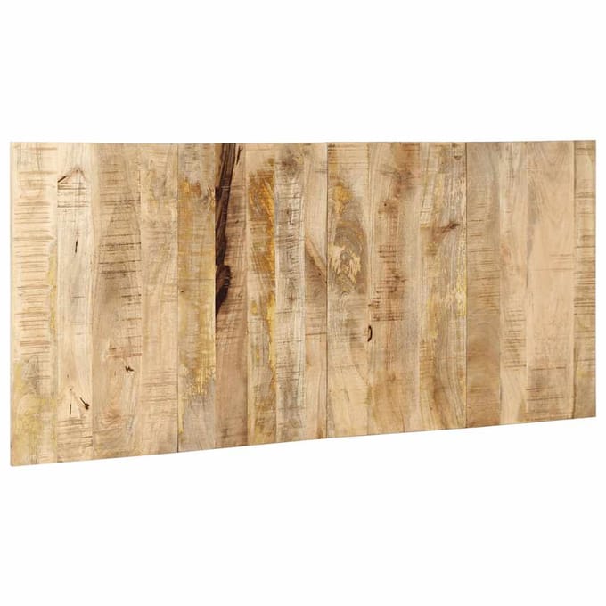 vidaXL - Hoofdbord - 180 - cm - massief - ruw - mangohout