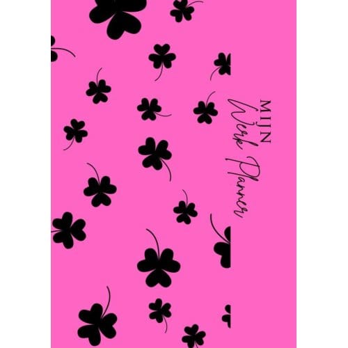 Werkplanner Klaver Pink - To Do Planner - A4 - Ongedateerd. - Kris Degenaar