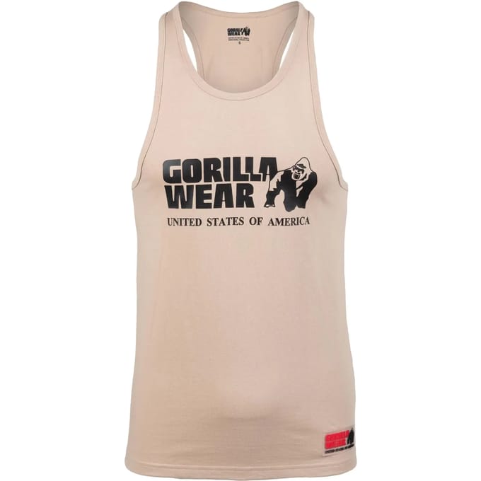 Gorilla Wear Classic Tank Top - Lichtbruin - M