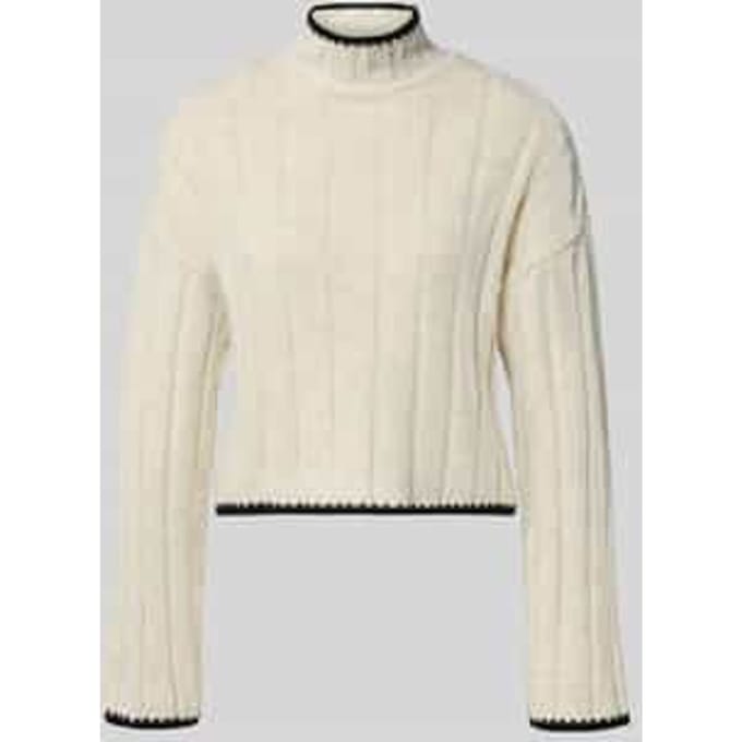 Regular fit gebreide pullover met turtleneck, model 'CHICK'
