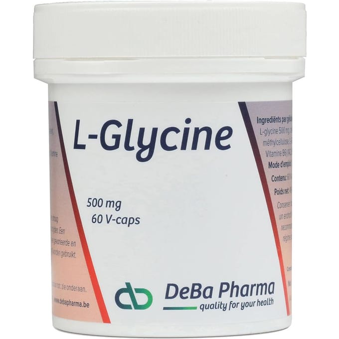DeBa Pharma L-Glycine 500Mg 60 Capsules