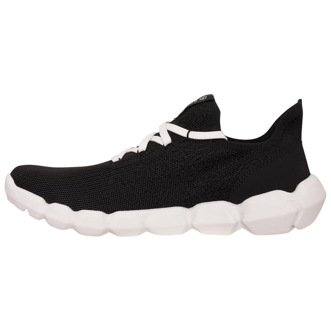 Dare 2B Dames/dames Hex-At Gebreide Gerecycleerde Trainers (Zwart/Wit)