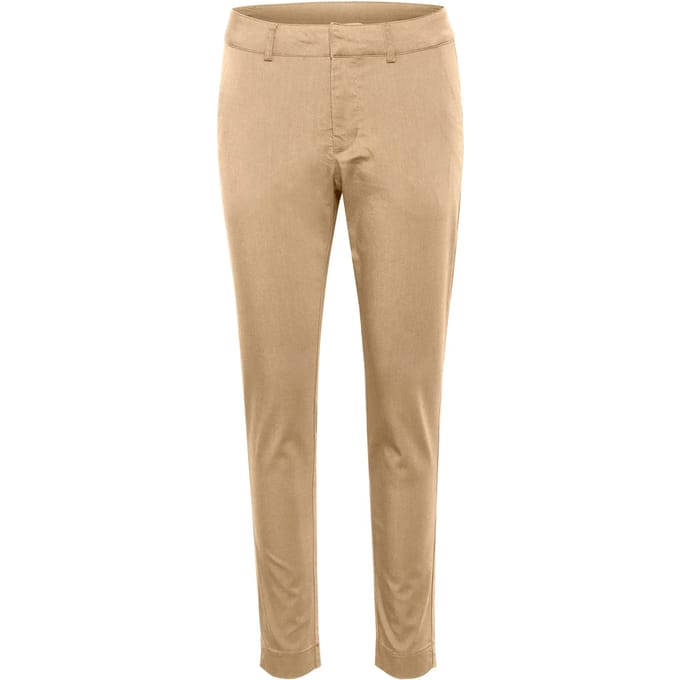 Kaffe Broek Kalea Chino Pant 10505191 101239 Classic Sand Dames Maat - W34