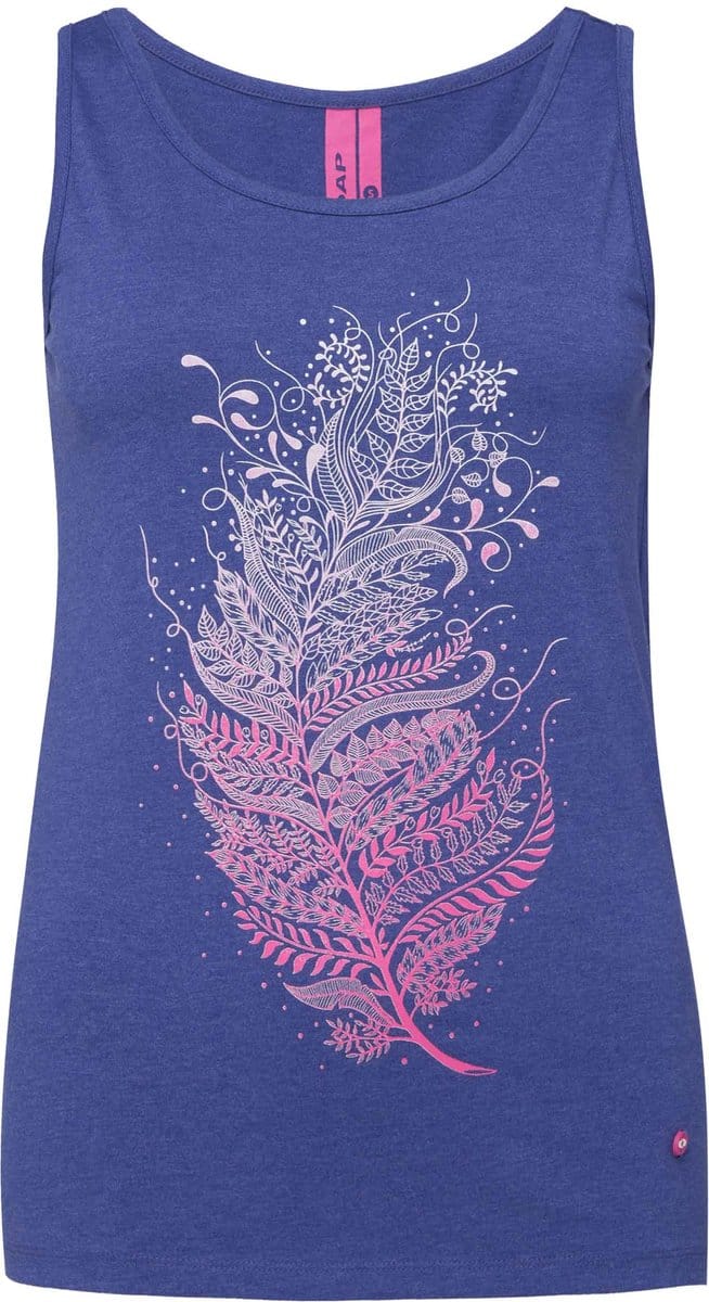 Dames tanktop Loap Auli blauw - L