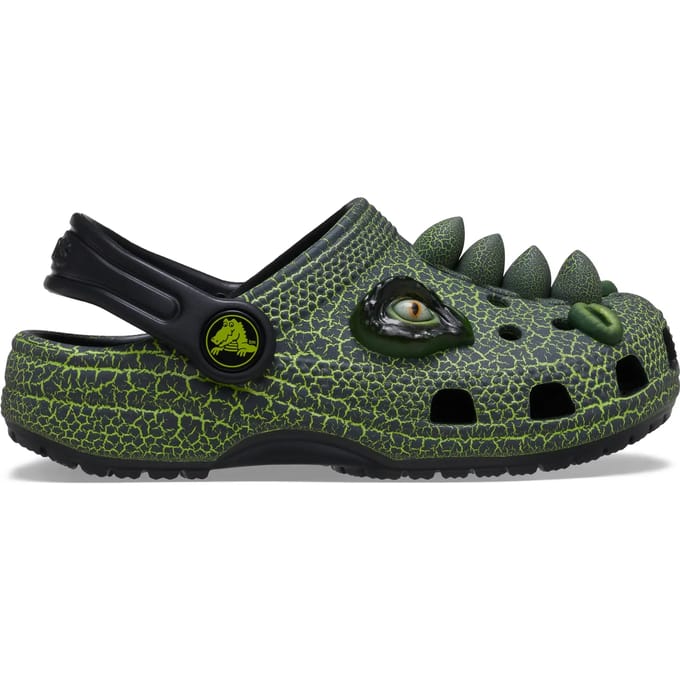 Klompen voor babyjongens Crocs Classic IAM Scary Dino
