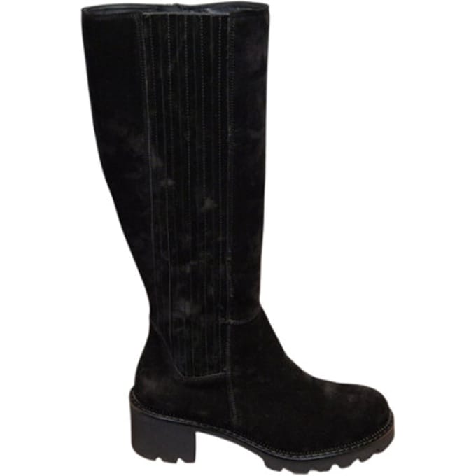 Paul Green Damen Stiefel schwarz 6