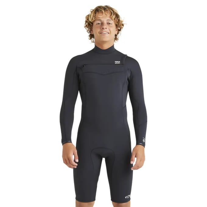 Surf kort wetsuit Billabong 2/2 Absolute Natural Front-Zip