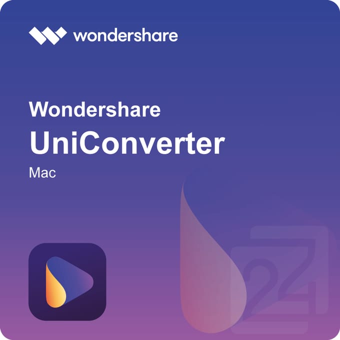 Wondershare UniConverter 15 Mac 1 Jaar