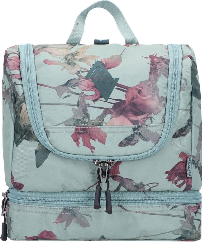 NITRO Travel Kit Toilettas 25 cm - 6 L - Ritssluiting - dead flower