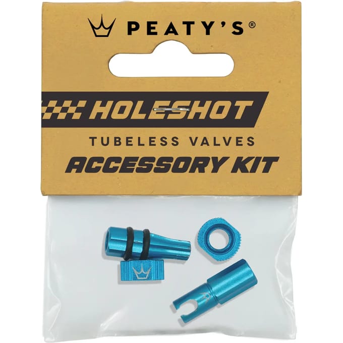 Capuchons kleppen Tubeless Peaty's Holeshot Fast Flow