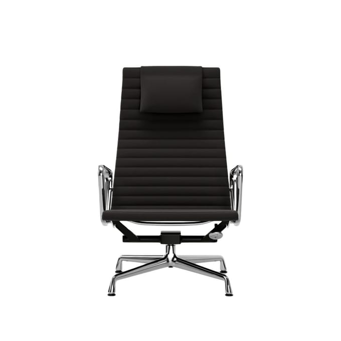 Vitra - Aluminium Chair - EA 124 - verchroomd - Hopsak - donkergrijs - 4 - 6 Wochen