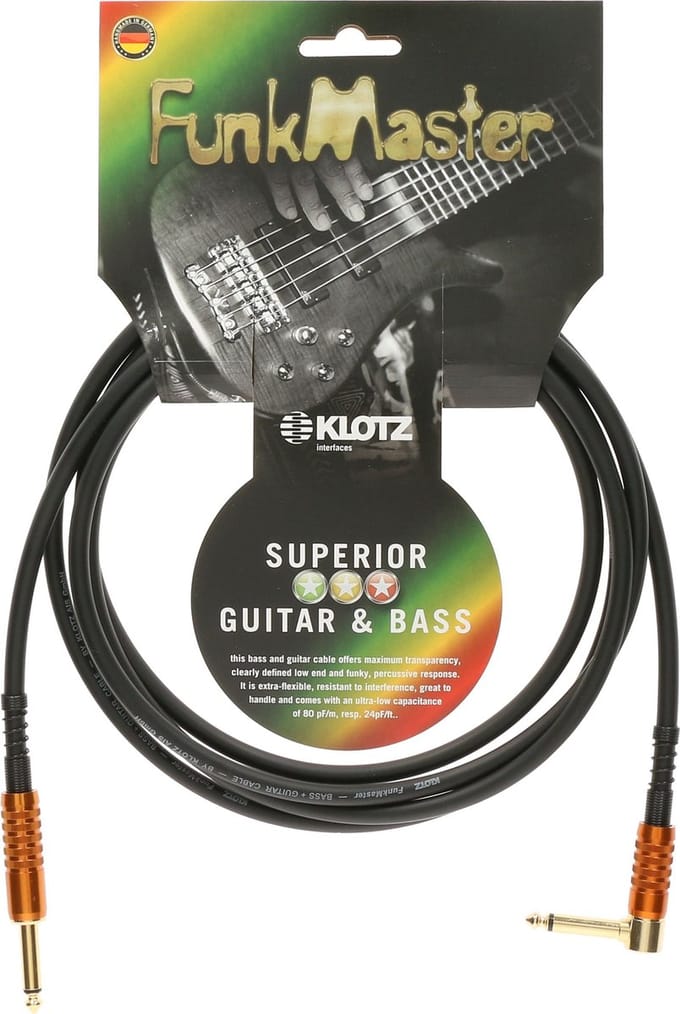 Klotz TM-R0900 T.M. Stevens FunkMaster 9 m - Instrumentenkabel