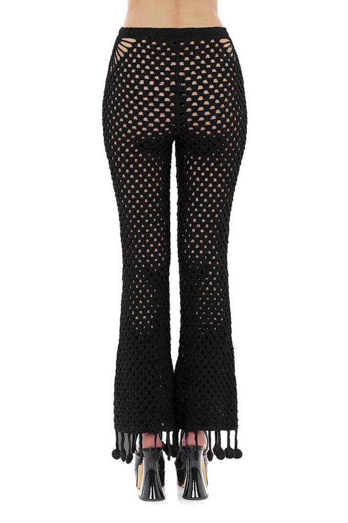 Moschino Pants Black Taglia: 36 | Pantaloni Outlet | Donna | Nero