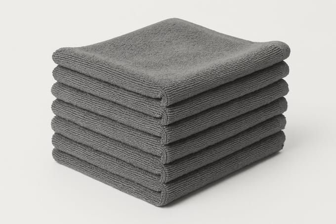Microvezeldoekjes - 5-pack - Microvezeldoek auto - Poetsdoek - Huishoudelijk 40x40cm - Kwaliteit