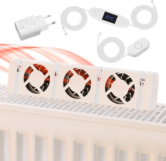 Efficiënte Radiator Ventilator voor Snellere en Gelijkmatige Verwarming