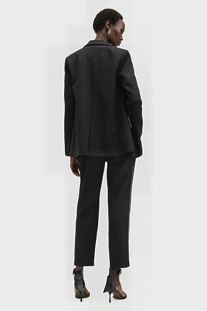 AllSaints Atlas Krys Trouser Black Größe: 2 | Straight Jeans Outlet | Damen | Schwarz
