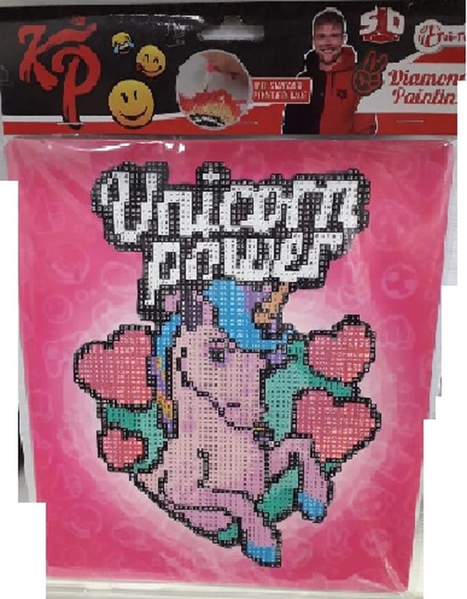 Knol Power Diamond Painting poes - Creatief knutselen voor kinderen vanaf 6 jaar