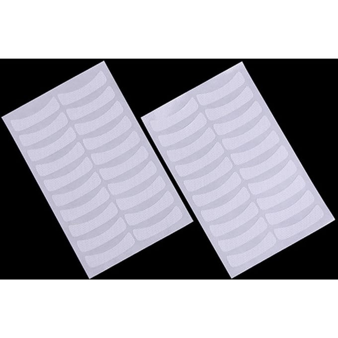 40 Stuks Oogpad Wimper Gel Patch Pluisvrij Wimperextensions Oogpads white
