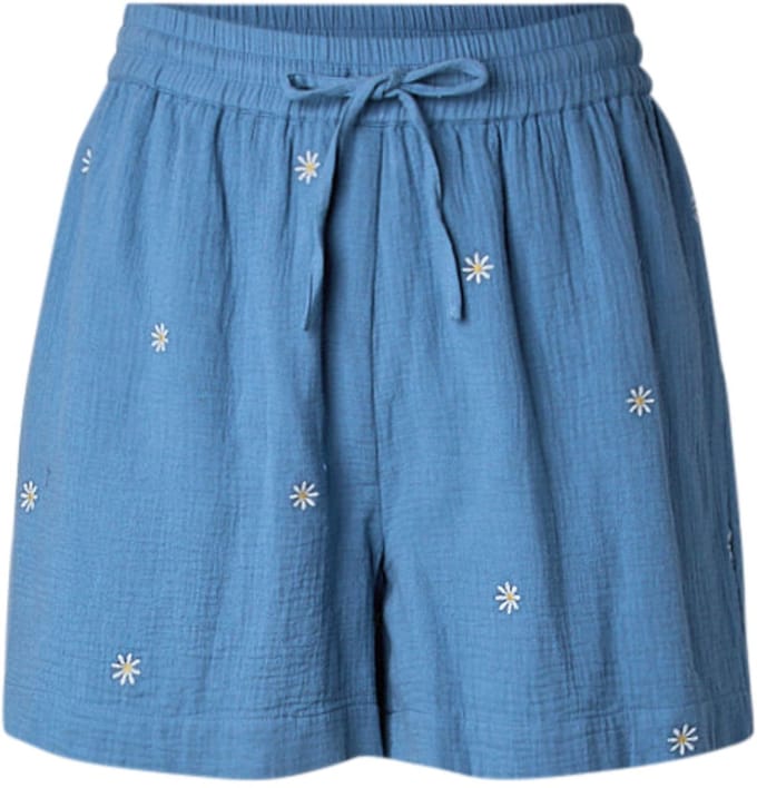 Pieces Shorts PCSASTINA HW MOUSSELINE