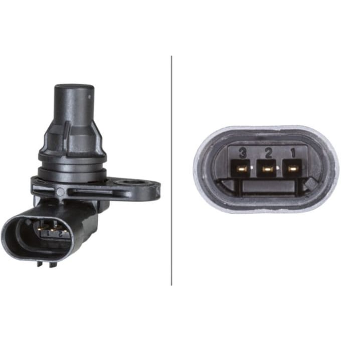 Sensor, nokkenas positie HELLA 6PU 009 121-321