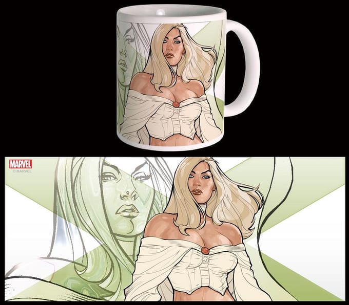 Semic X-Men Mok / Beker Emma Frost Cups & Mok / Bekers