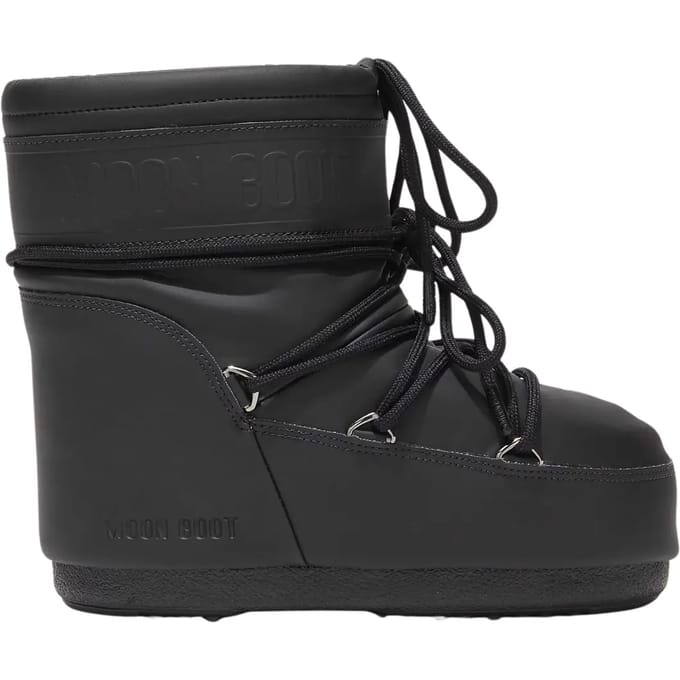 Moon Boot Icon Low Rubber Laarzen Zwart EU 33-35 Vrouw