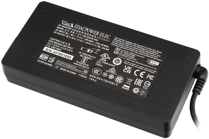 Acer 25.JWSJ2.001 oplader 330W - afgerond