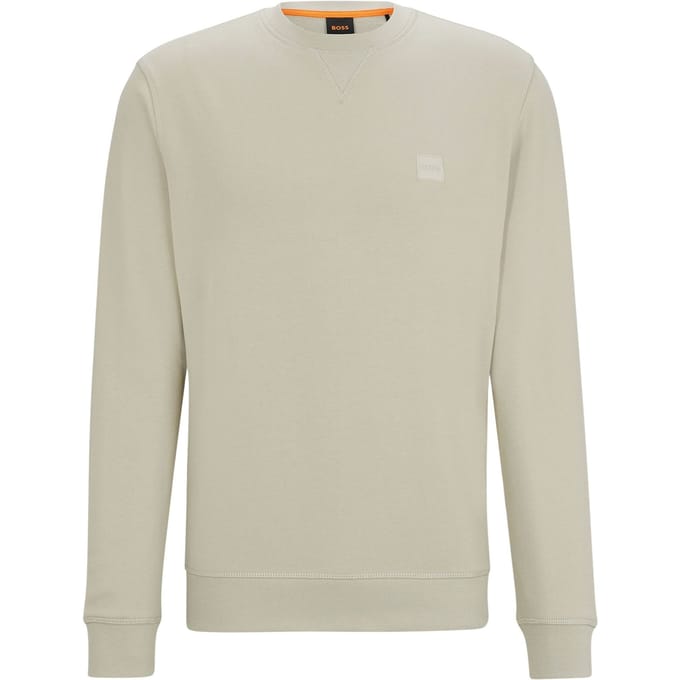 BOSS Sweater Westart Ecru - Maat XXL - Heren - Sweaters