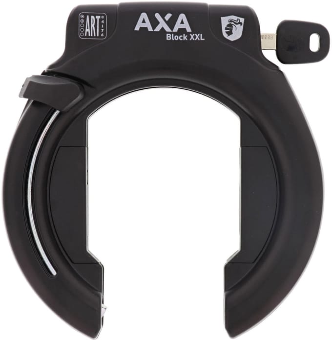 Axa ringslot Block XXL - ART2 - extra breed - Zwart