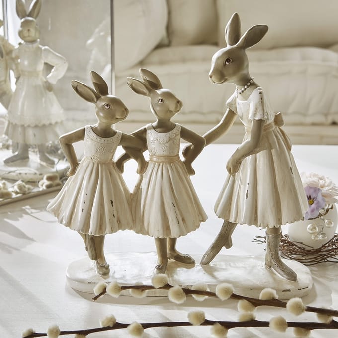 LOBERON Hazen Danseuses crème/bruin