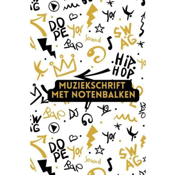 Muziekschrift Met Notenbalken - Gold Arts Books