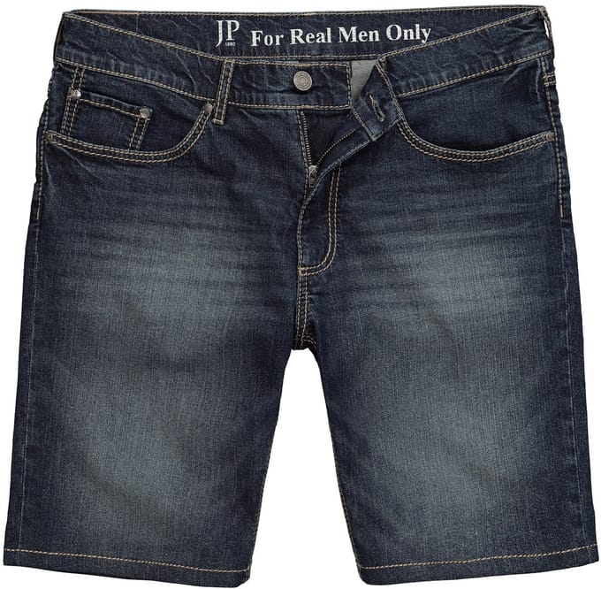 JP 1880 - Heren - Bermuda 5-pocket - Mat jeansblauw - Maat 68