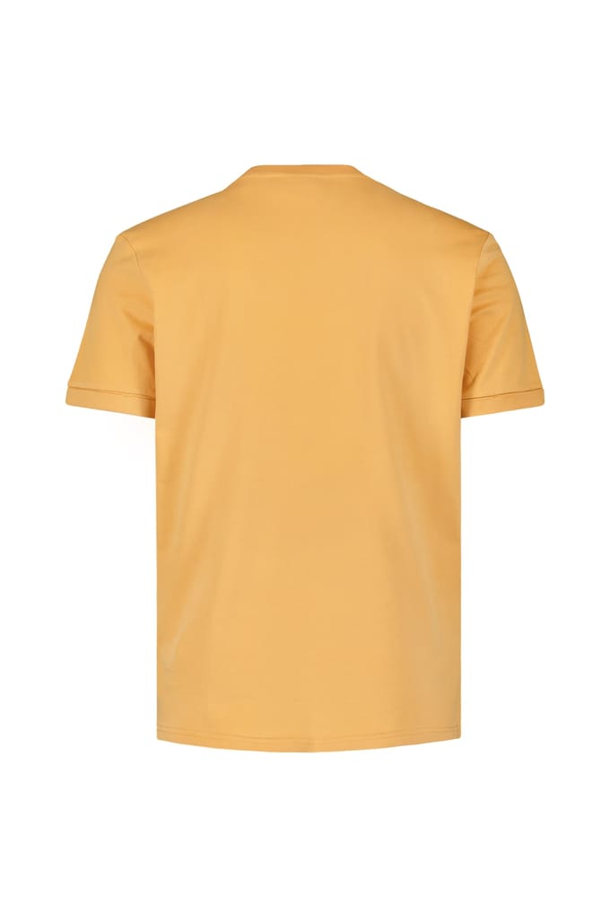No Excess T-shirt Crewneck Peached Yellow Größe: L | Basic T-Shirts Outlet | Herren | Gelb