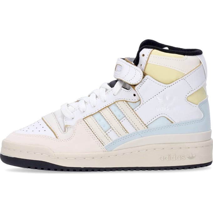 Damesbasketbalschoen Forum 84 High W Cloud Wit/cremewit/bijna blauw