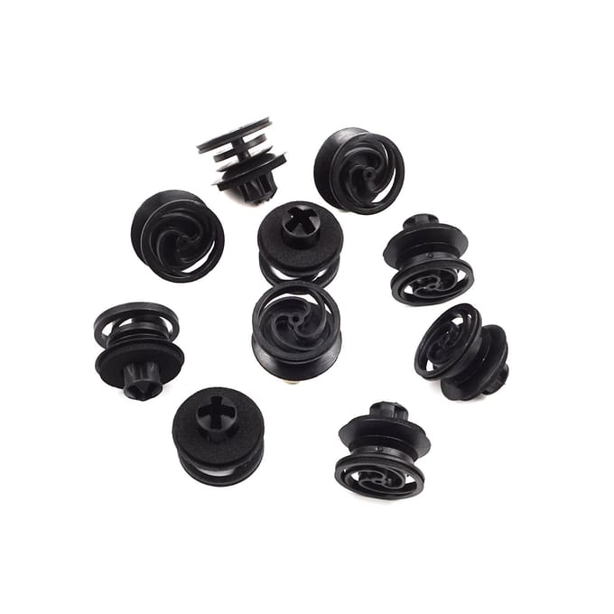 BCF1794 10 Pièces Clips de Panneau de Garniture de Porte Noir pour VW 3B0868243