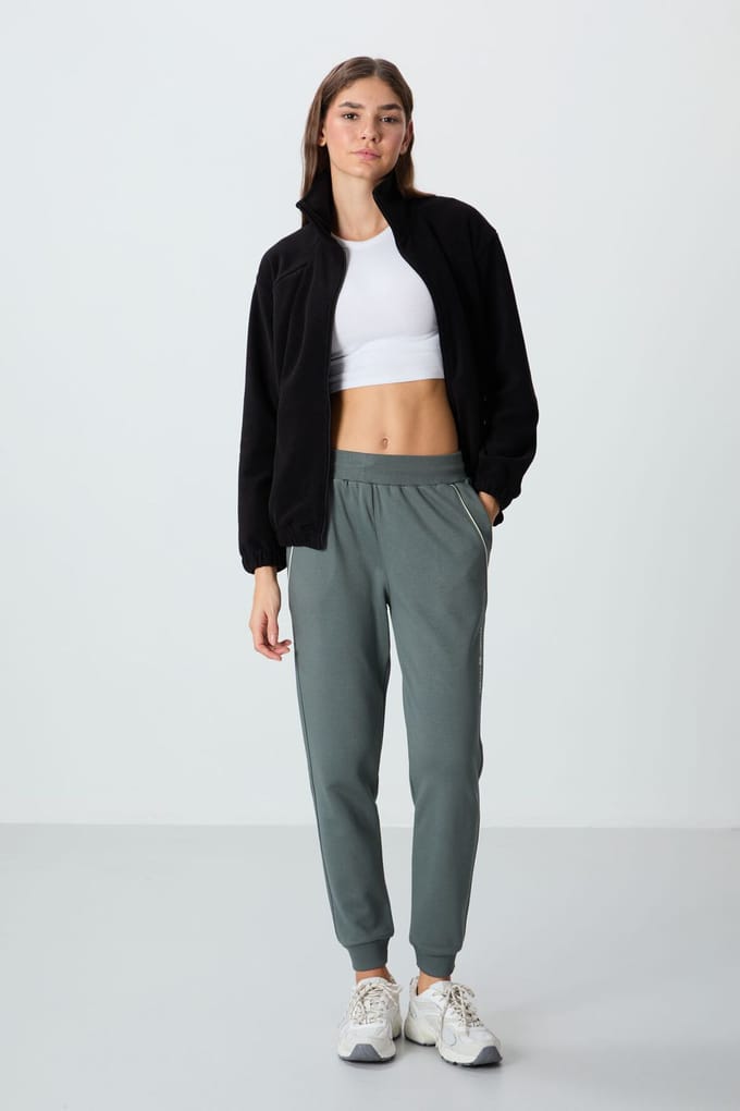 Dames Jogger Sweatpants van Katoenmengsel
