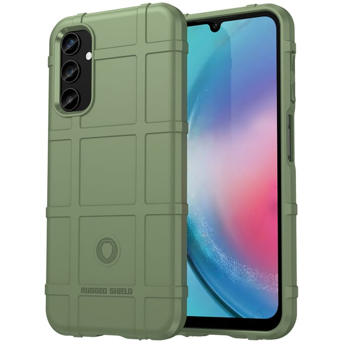 imoshion Rugged Shield Backcover voor de Samsung Galaxy A25 (5G) - Donkergroen