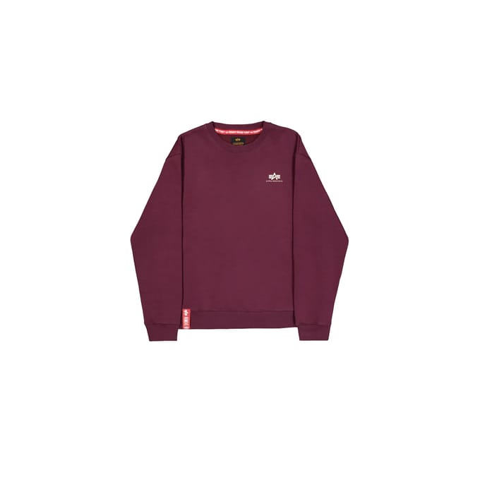 Sweatshirt met klein logo Alpha Industries Basic
