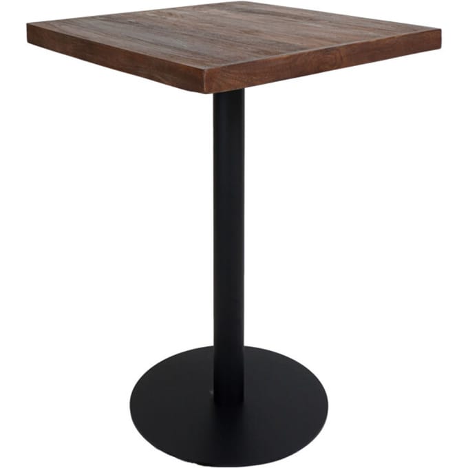 Home67 Bartafel espresso mangohout 70 cm