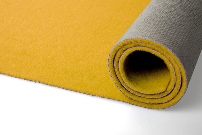 GJ Floors - Premium loper Dallas | Geel - Breedte x Lengte: 2 meter / 5 meter